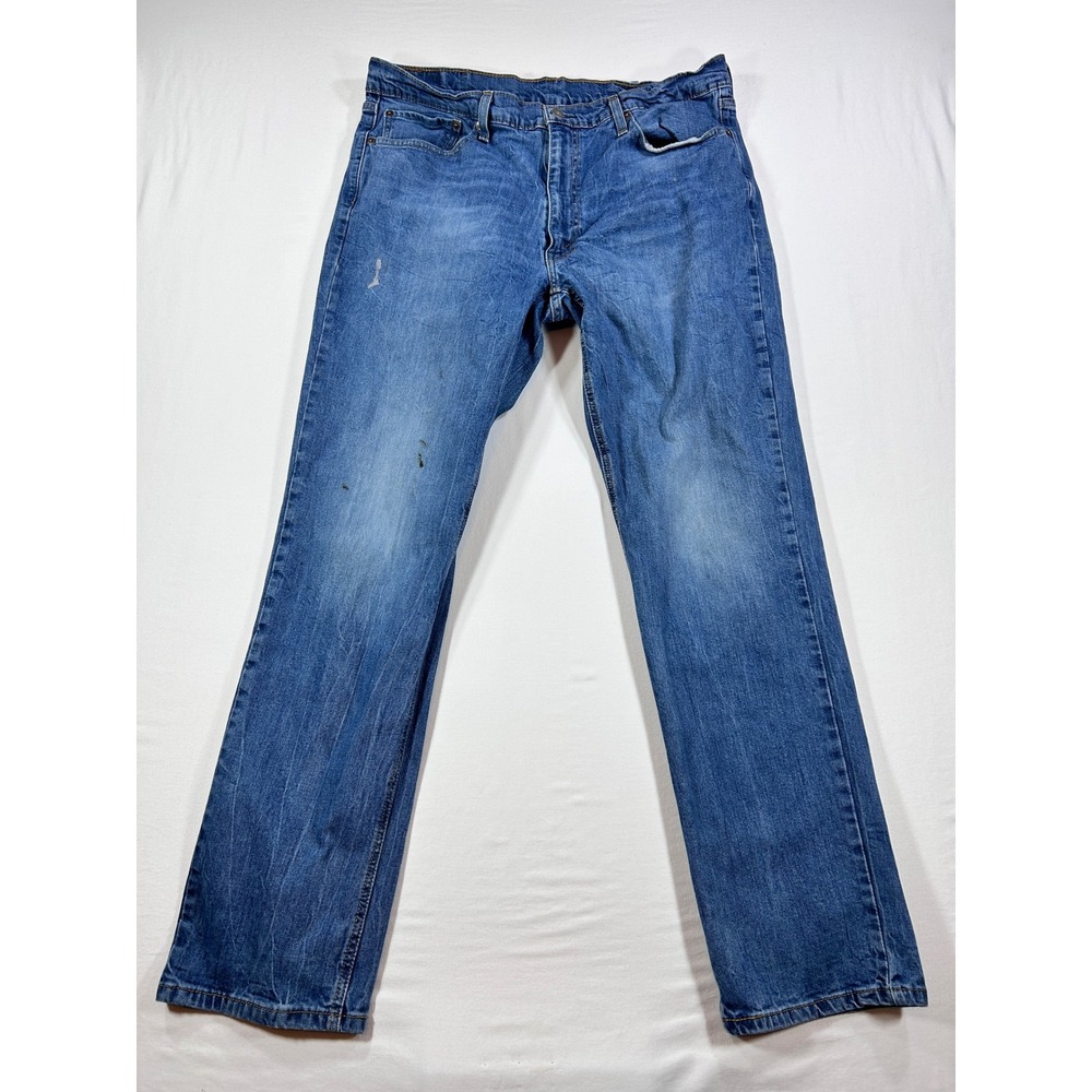 Levis 541 Athletic Taper Jeans Mens 38x34 Blue Denim Medium Wash 18181-0062